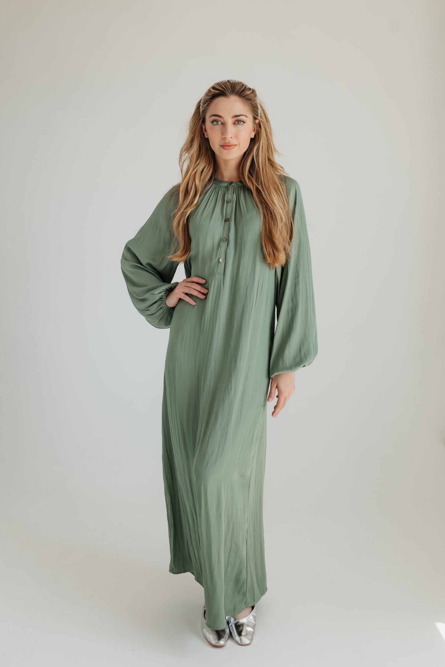 Ella Maxi Dress - Sage