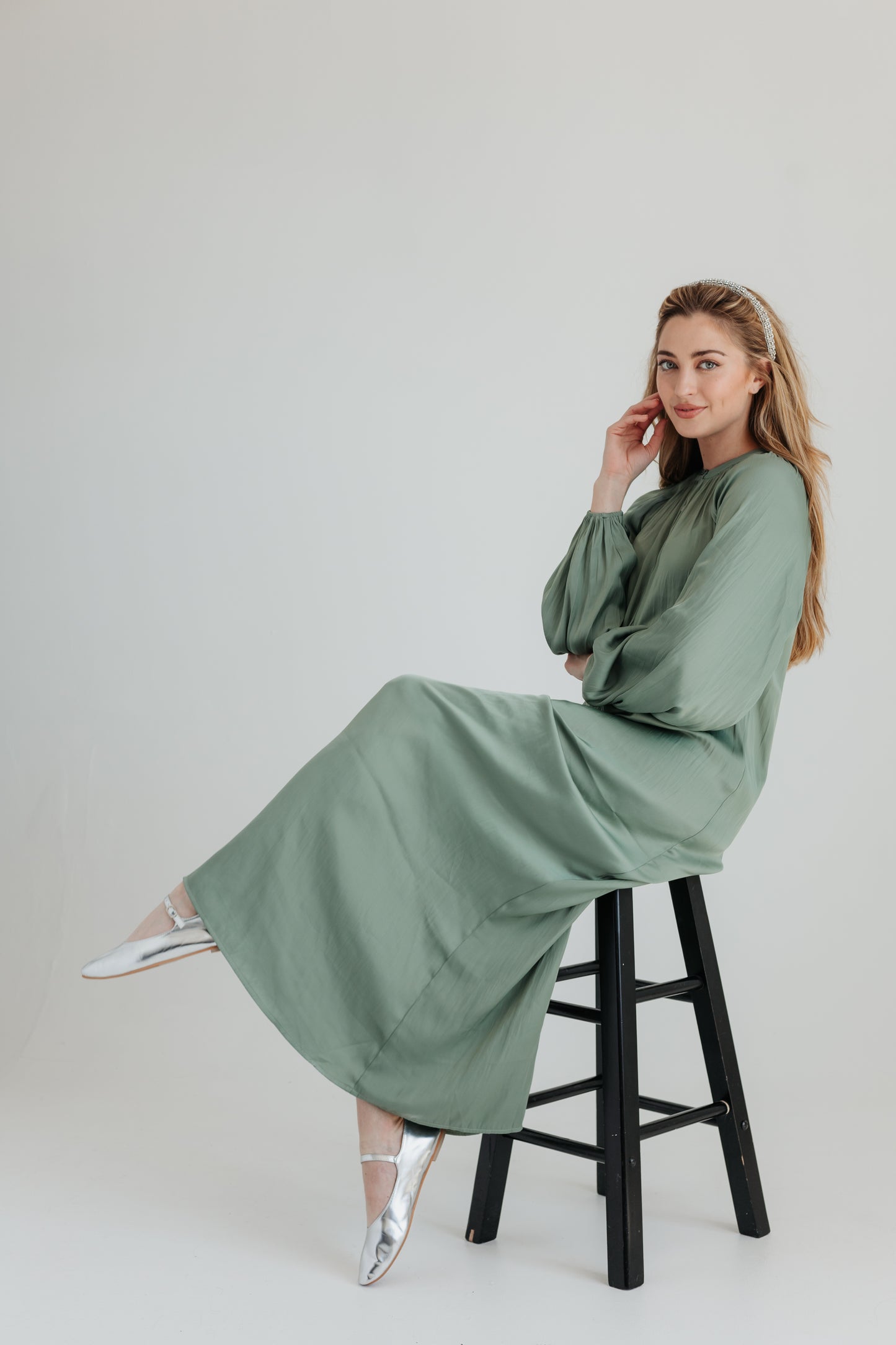 Ella Maxi Dress - Sage