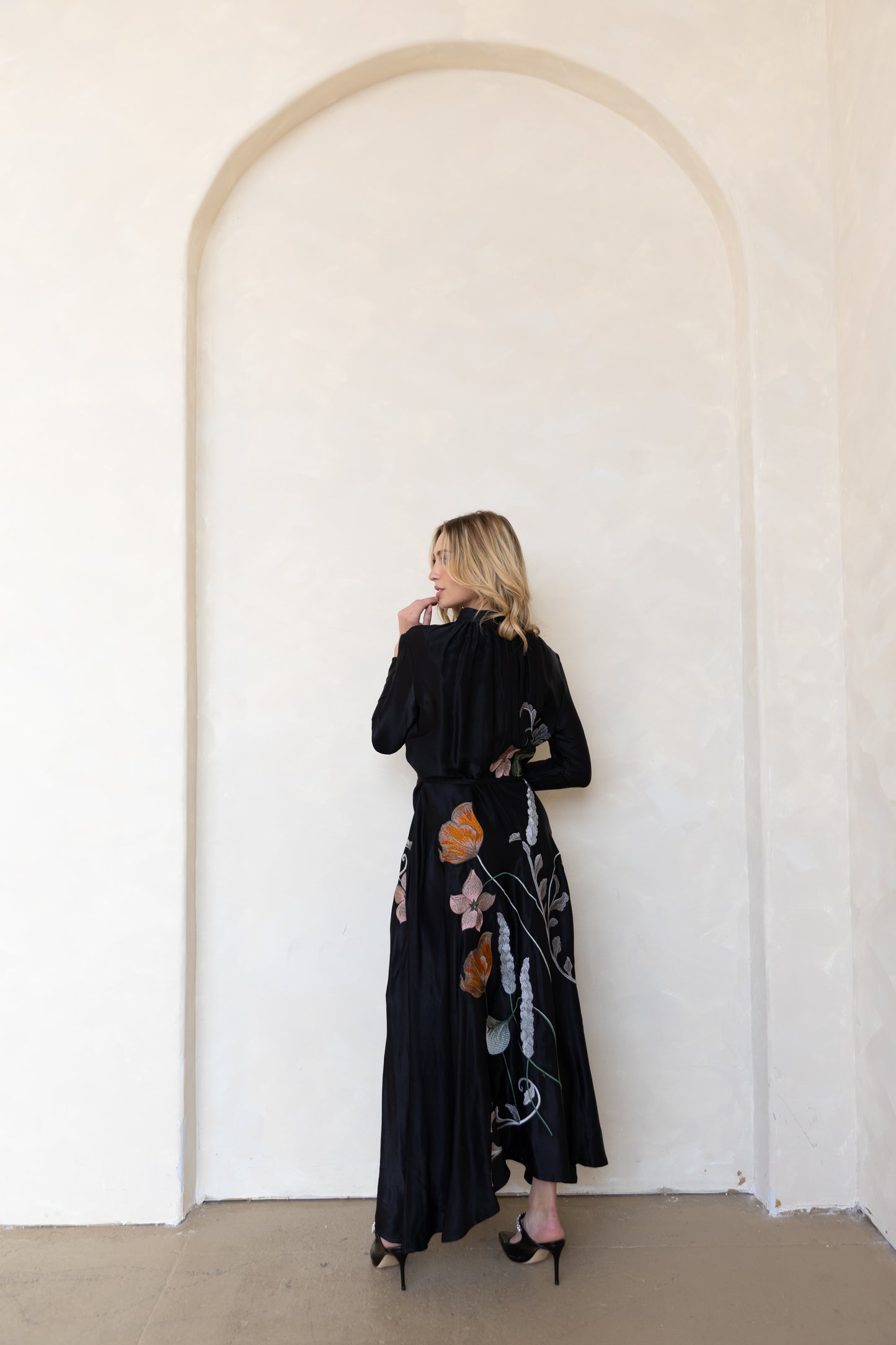 Romano Satin Maxi