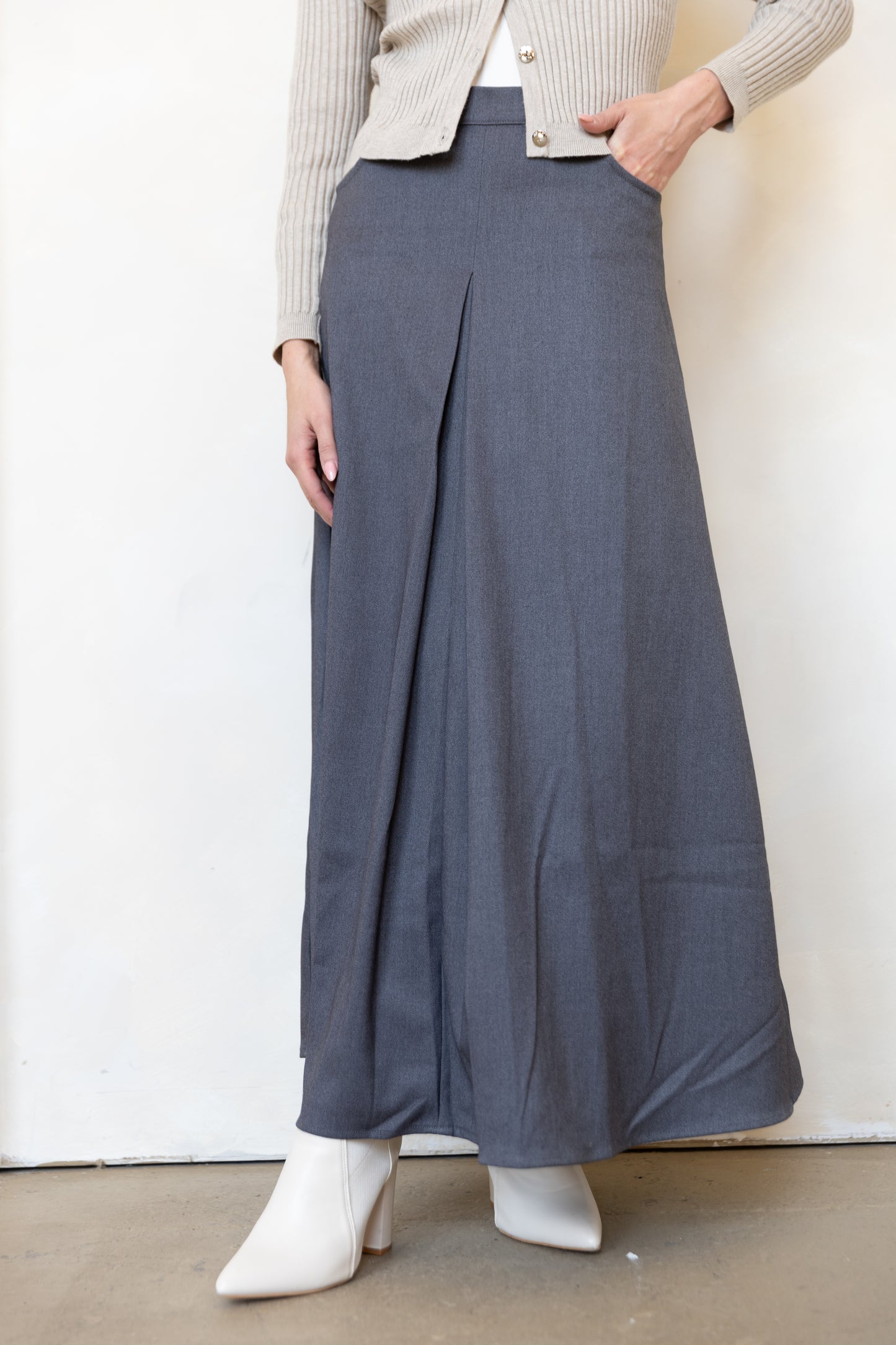 Tia Skirt - Grey