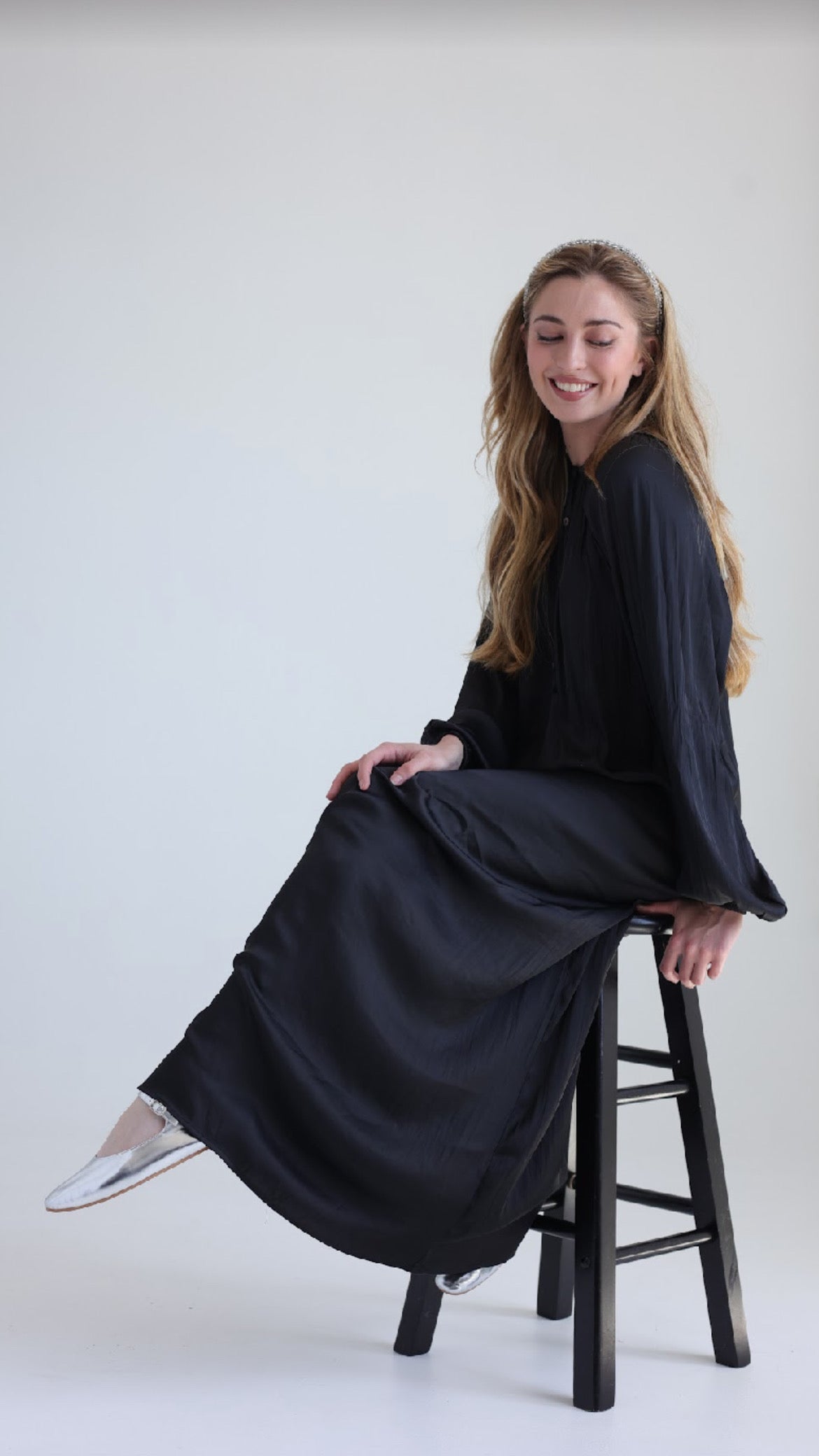 Ella Maxi Dress - Black