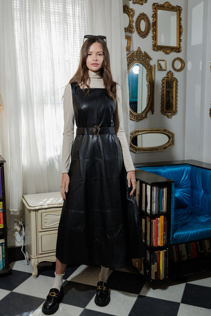 Rail Leather Jumper