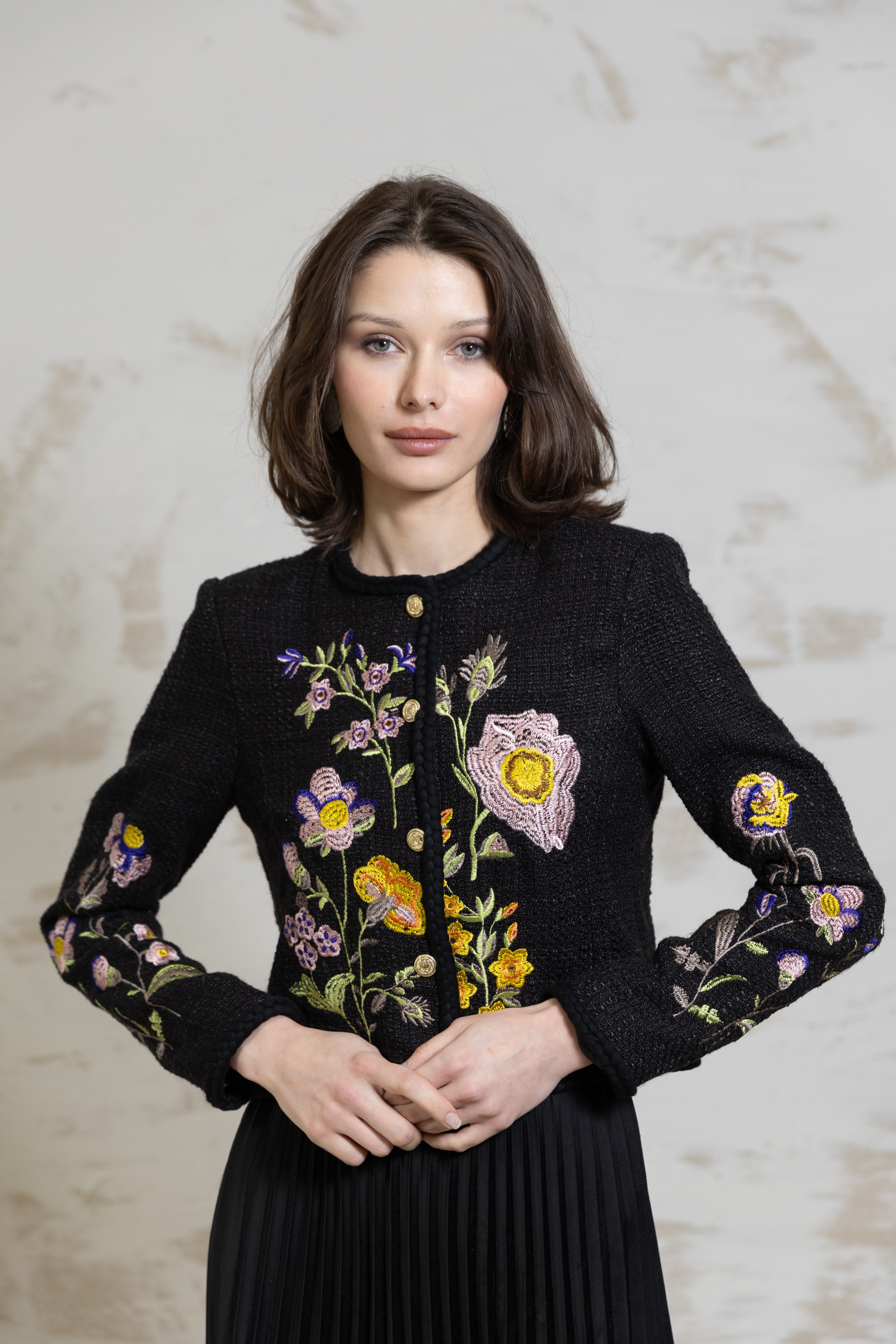 Flowery blazer best sale