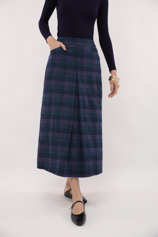 Tia Plaid Skirt