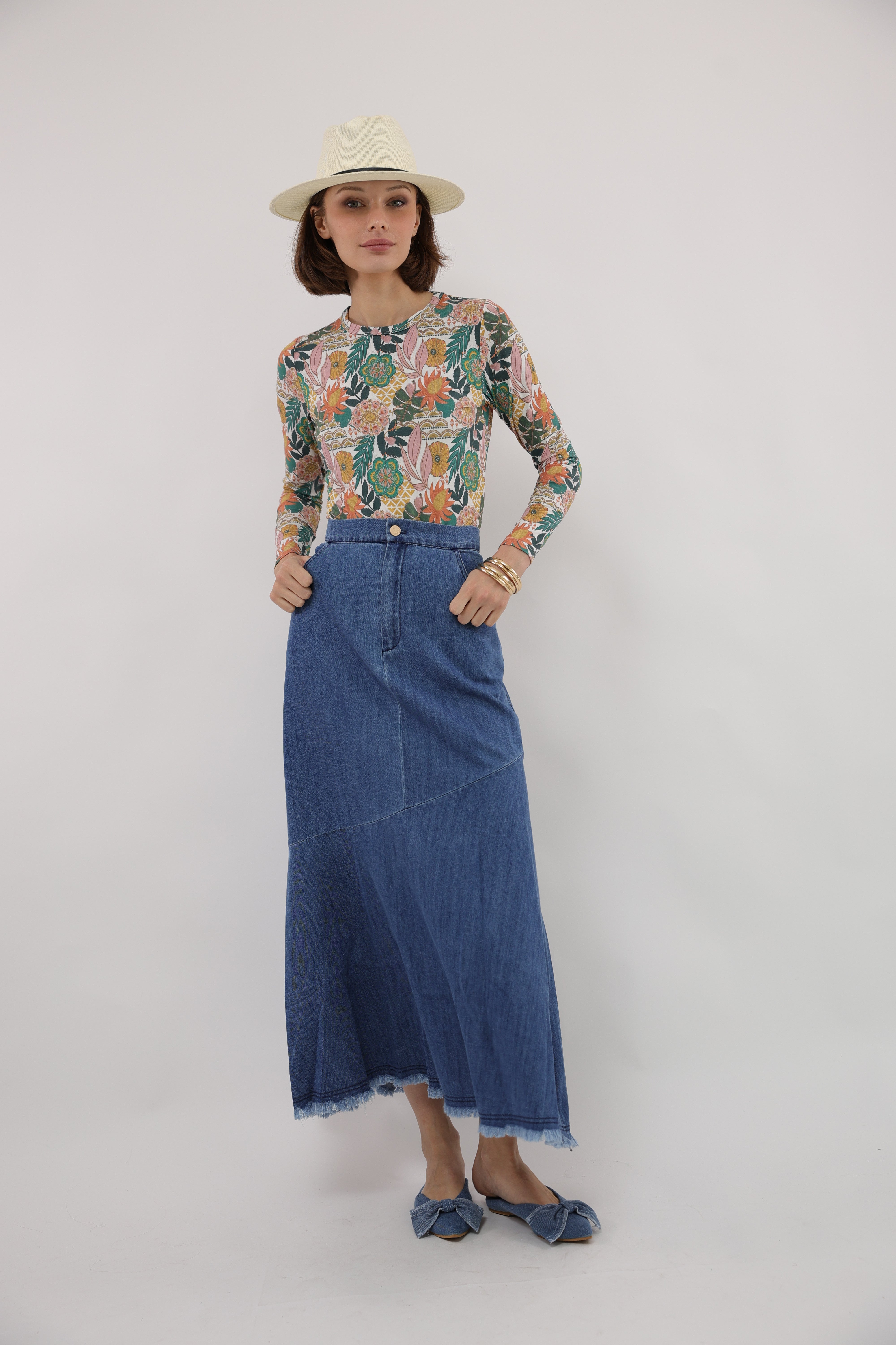 Delle Denim - Blue – Byrd By Tzippy