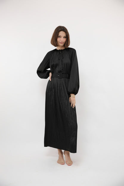 betty black dresses Take Me Off Soft Floral Lounge Dress