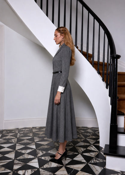 Kalina Tweed Dress