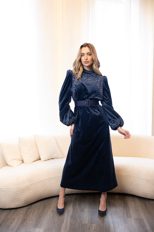 Elizabeth Velvet Dress – Byrd By Tzippy