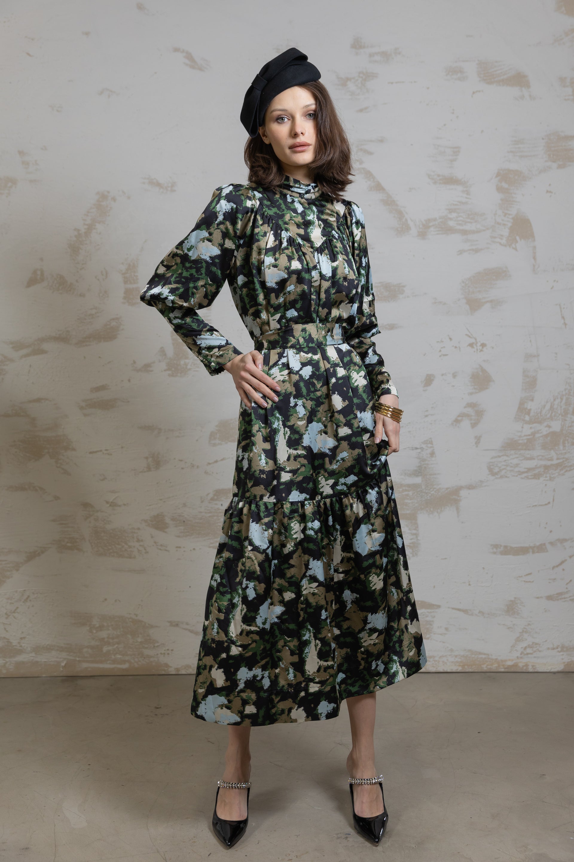 Holly Camo Dress Byrd By Tzippy Holly Camo Dress Byrd By Tzippy