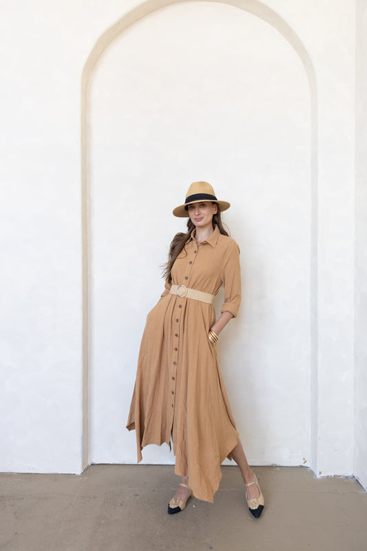 KLJ Linen Dress
