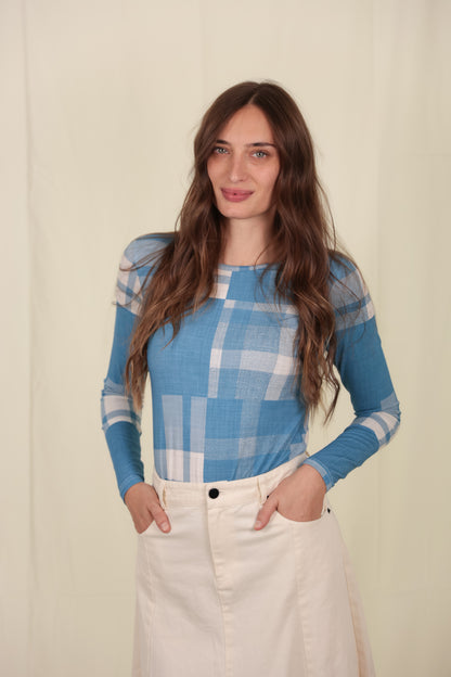 Plaid Tee