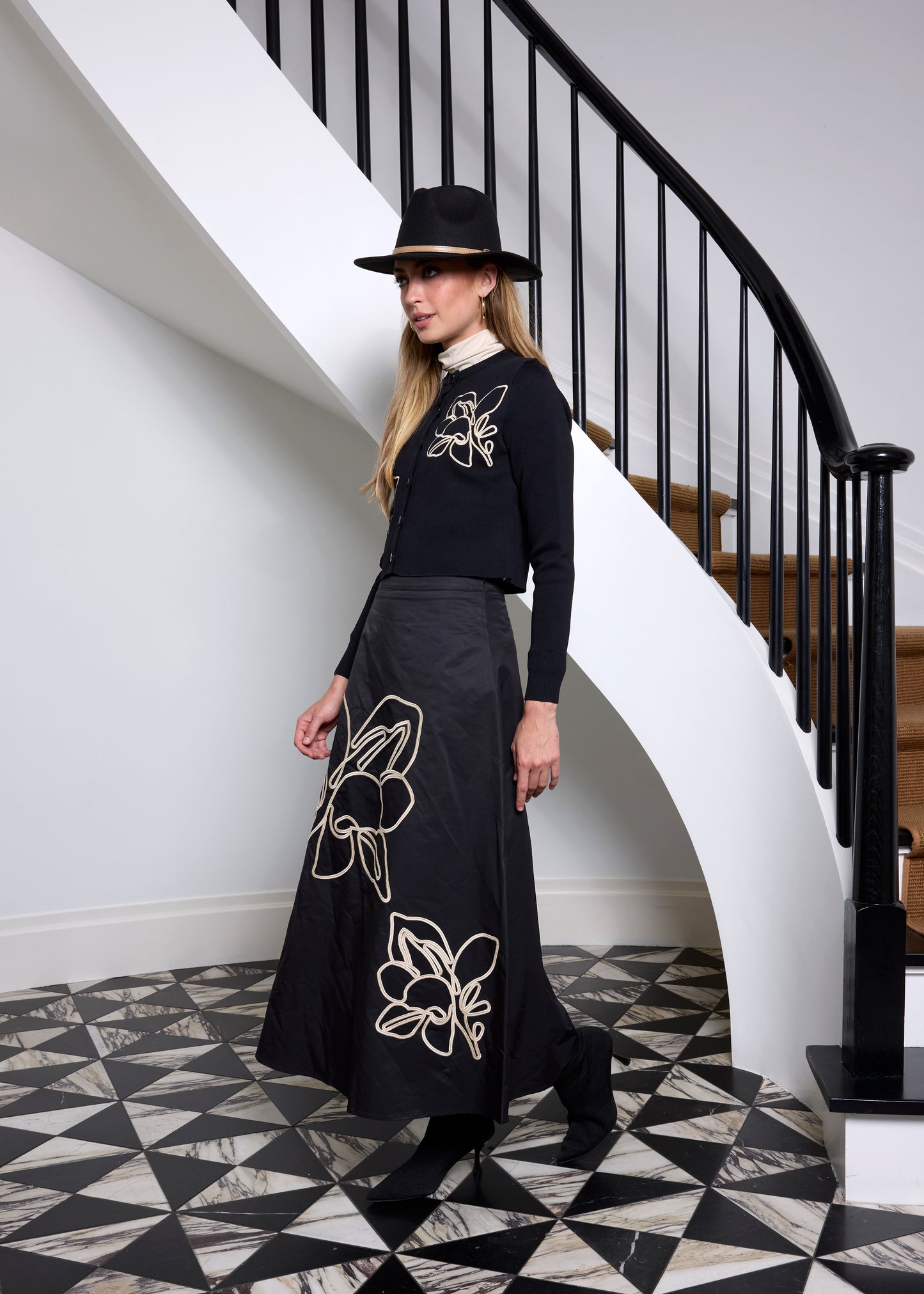 Modern Rose Skirt