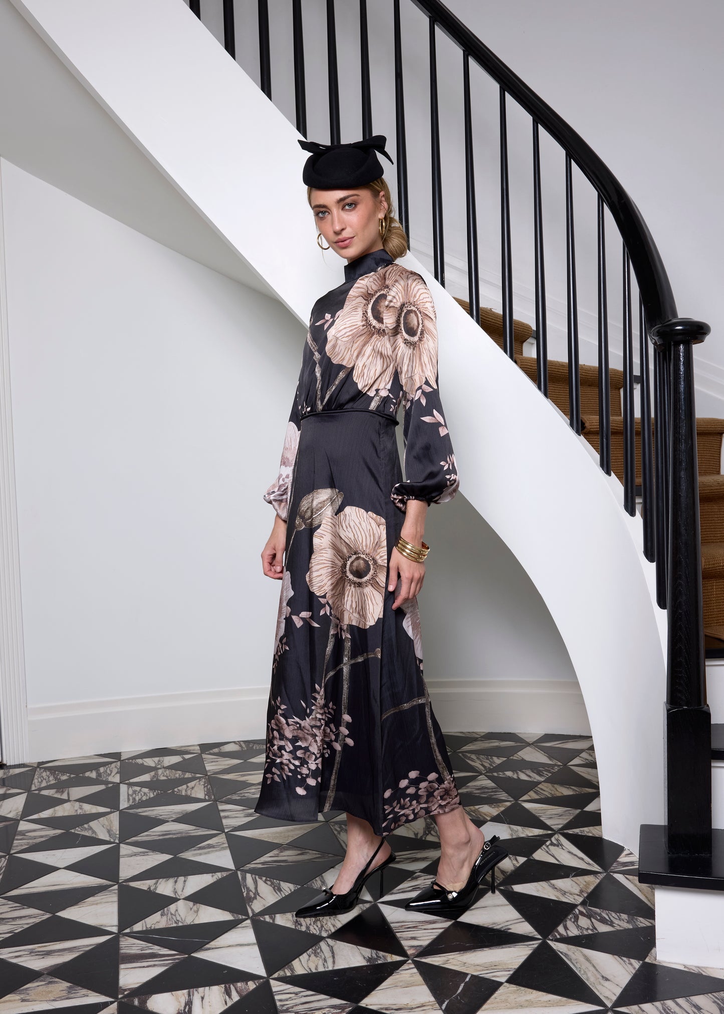Monette Noir Dress