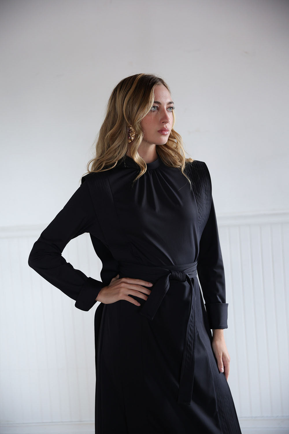 Issa Belted Midi Dress Issa Belted Midi Dress