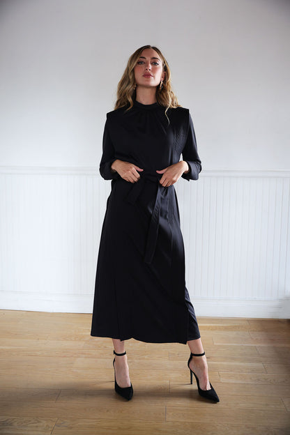 Issa Belted Midi Dress Byrd By Tzippy Issa Belted Midi Dress Byrd By Tzippy