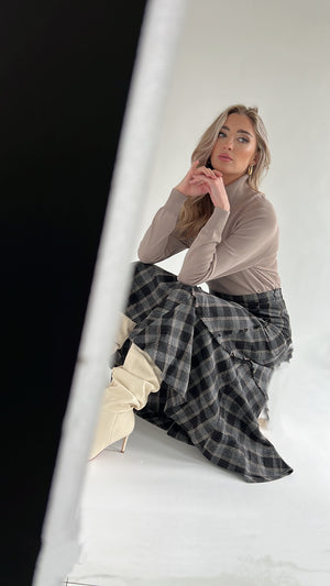 Grey Jane Plaid