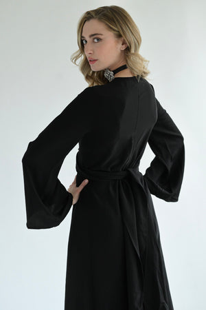 Sofia Maxi Dress - Black