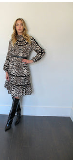 Leona Leopard Dress