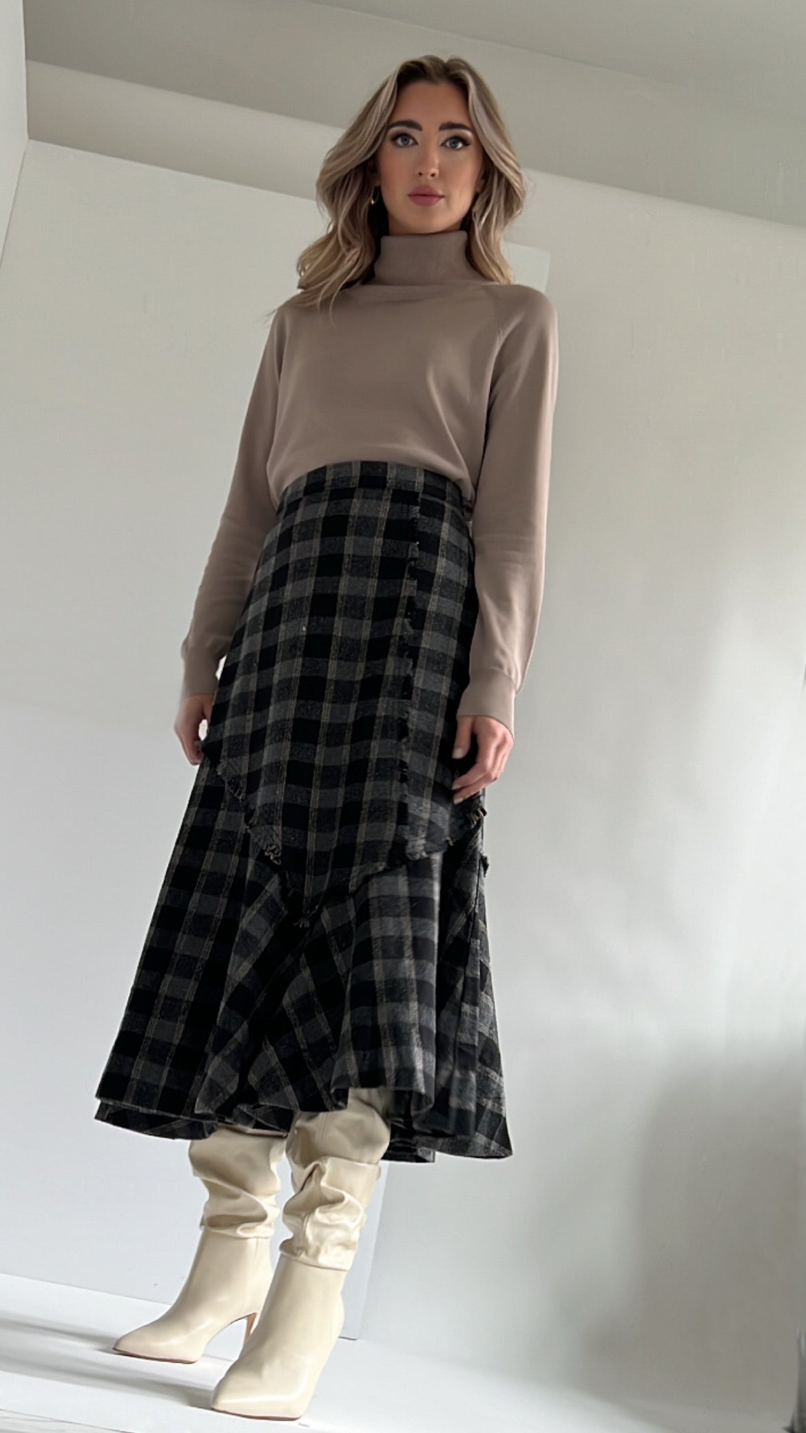 Grey Jane Plaid