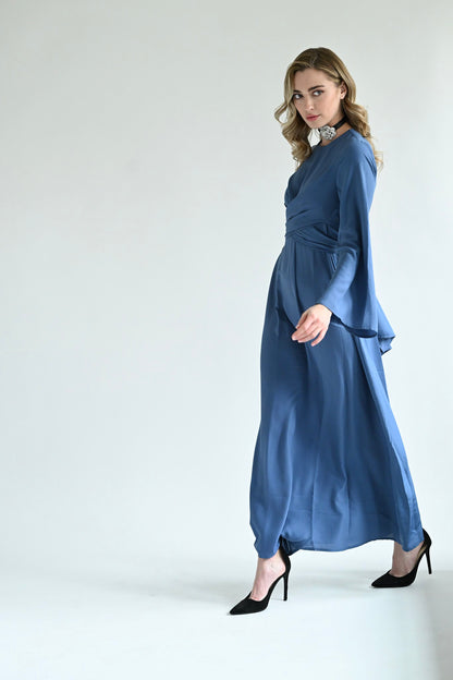Sofia Maxi Dress - Blue